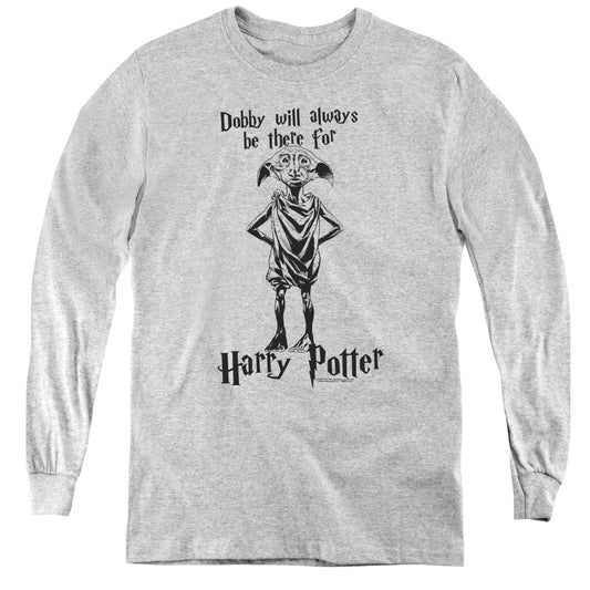 Harry Potter Always Be There Long Sleeve Kids Youth T Shirt Athletic Heather