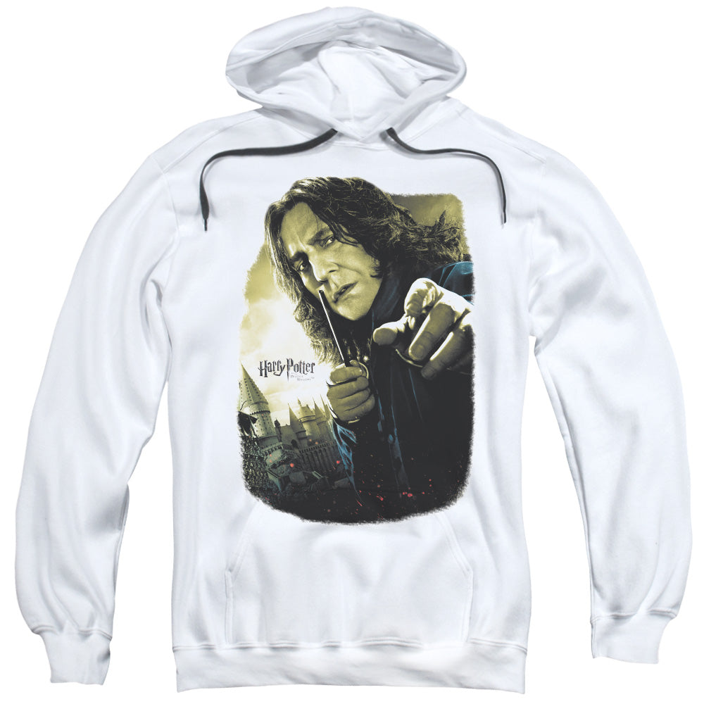 Harry Potter Snape Poster Mens Hoodie White