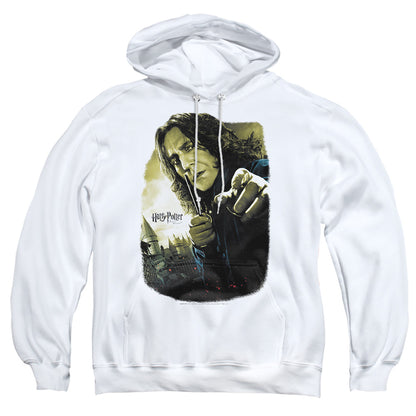Harry Potter Snape Poster Mens Hoodie White Officially Licensed