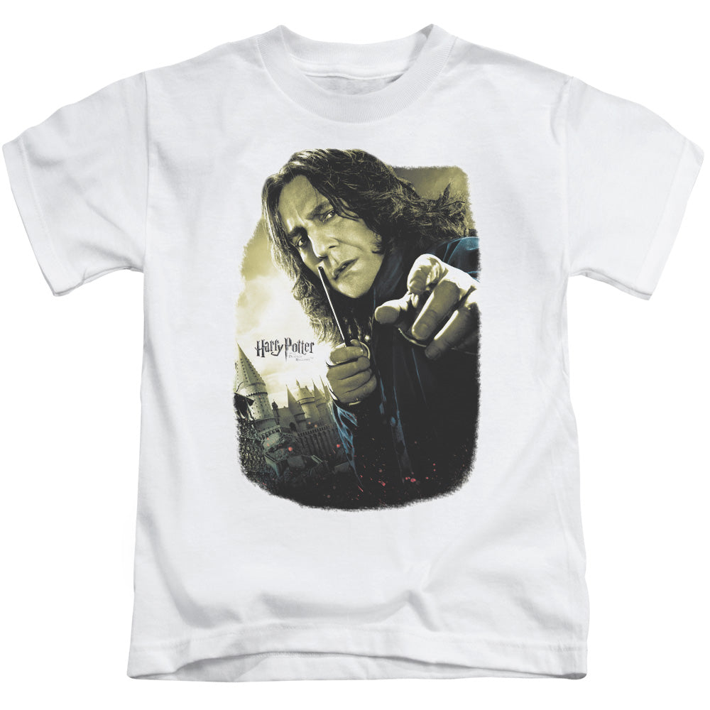 Harry Potter Snape Poster Juvenile Kids Youth T Shirt White