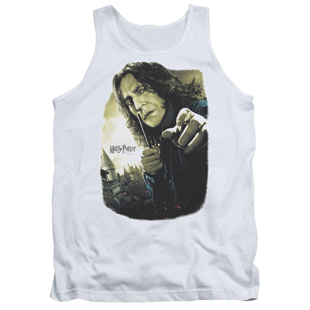 Harry Potter Snape Poster Mens Tank Top Shirt White