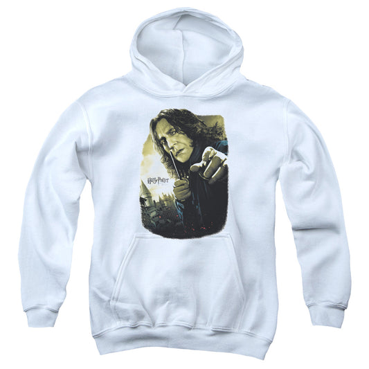 Harry Potter Snape Poster Kids Youth Hoodie White