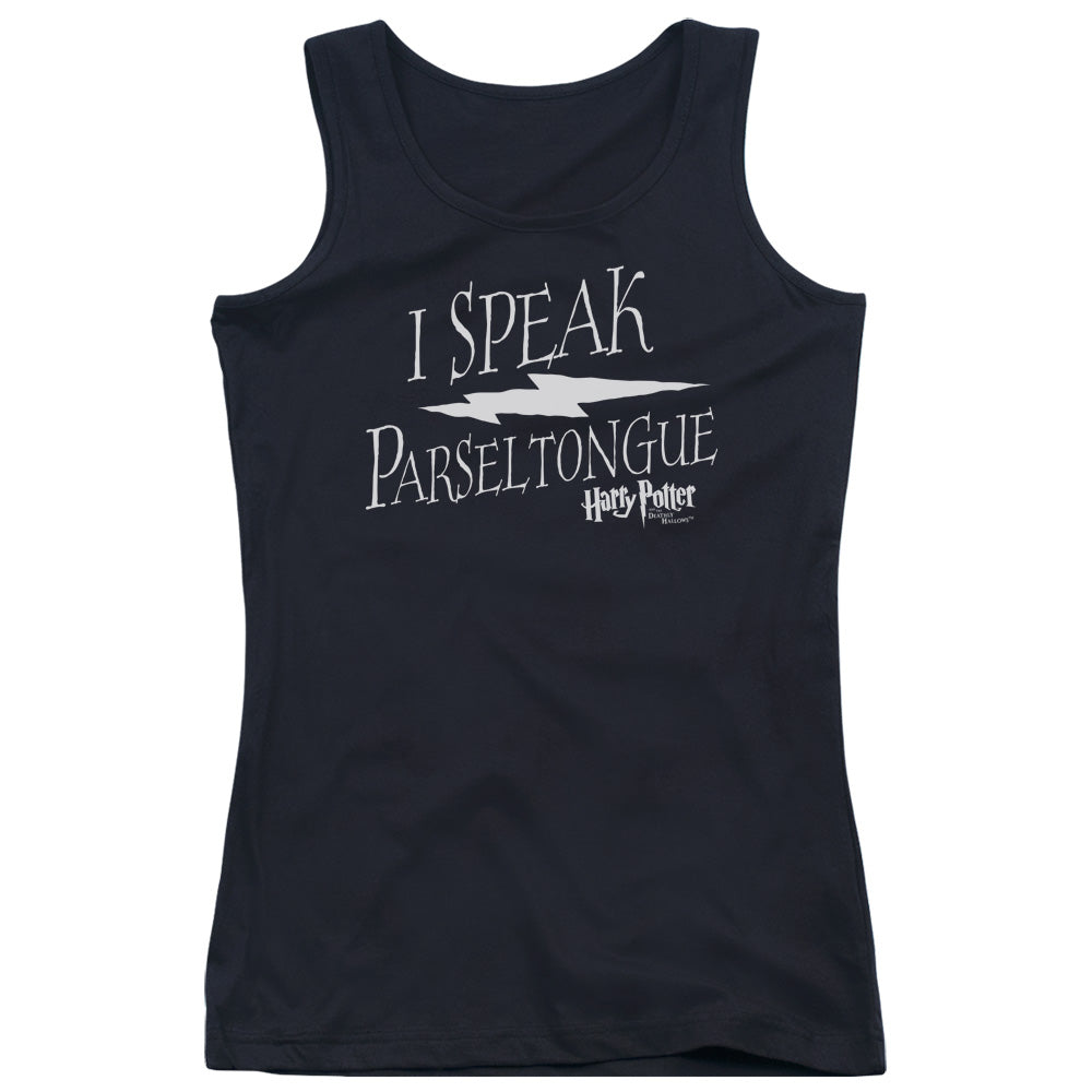 Harry Potter I Speak Parseltongue Womens Tank Top Shirt Black