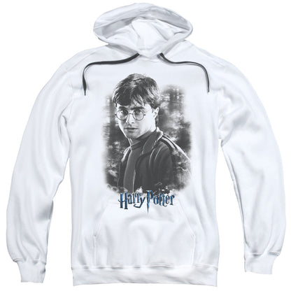 Harry Potter Harry in the Woods Mens Hoodie White