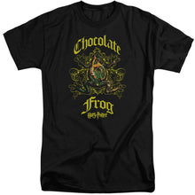Load image into Gallery viewer, Harry Potter Chocolate Frog Mens Tall T Shirt Black