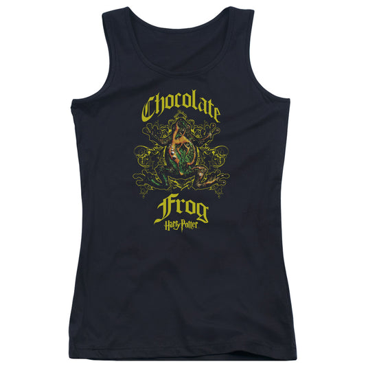 Harry Potter Chocolate Frog Womens Tank Top Shirt Black