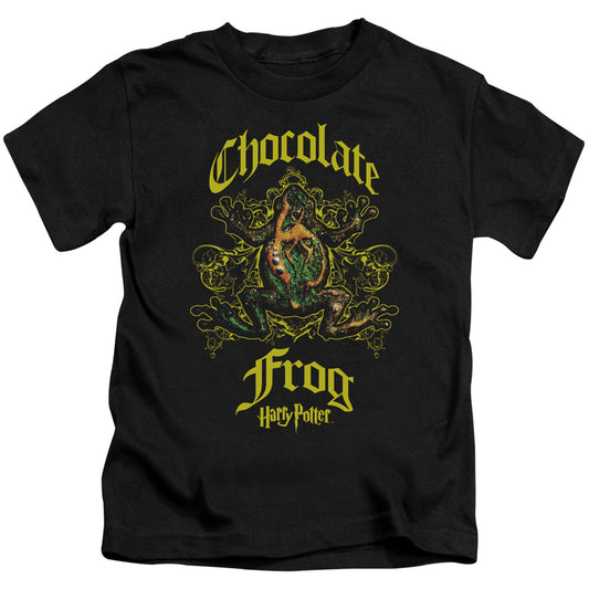 Harry Potter Chocolate Frog Juvenile Kids Youth T Shirt Black