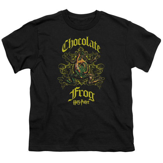 Harry Potter Chocolate Frog Kids Youth T Shirt Black
