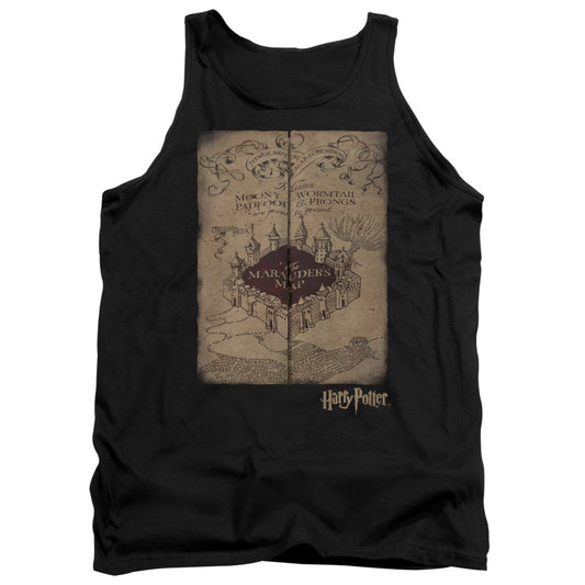 Harry Potter Marauders Map Mens Tank Top Shirt Black