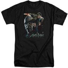 Load image into Gallery viewer, Harry Potter Final Fight Mens Tall T Shirt Black