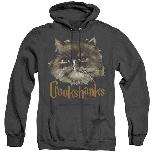 Harry Potter Crookshanks Heather Mens Hoodie Black