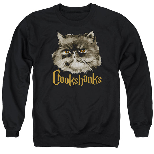 Harry Potter Crookshanks Mens Crewneck Sweatshirt Black