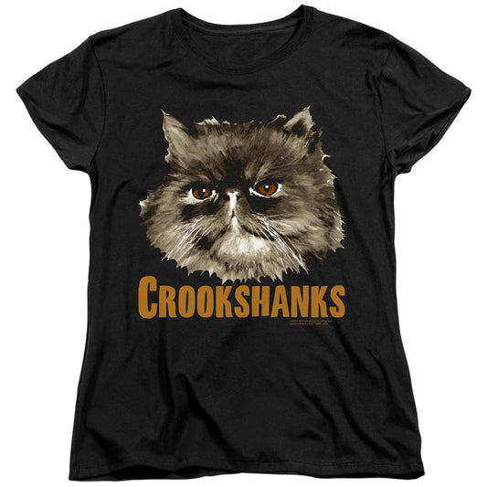 Harry Potter Crookshanks Womens T Shirt Black