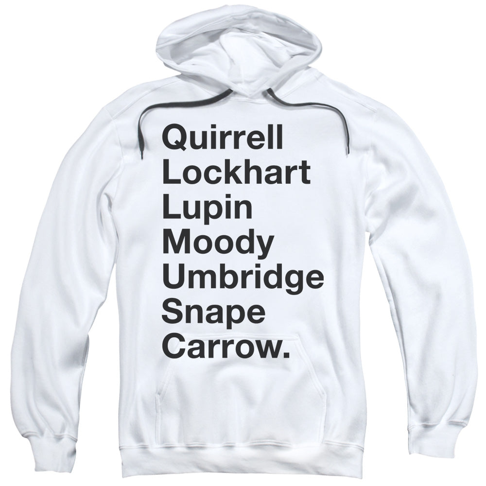 Harry Potter Professors Mens Hoodie White