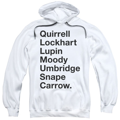 Harry Potter Professors Mens Hoodie White