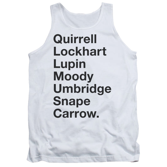 Harry Potter Professors Mens Tank Top Shirt White