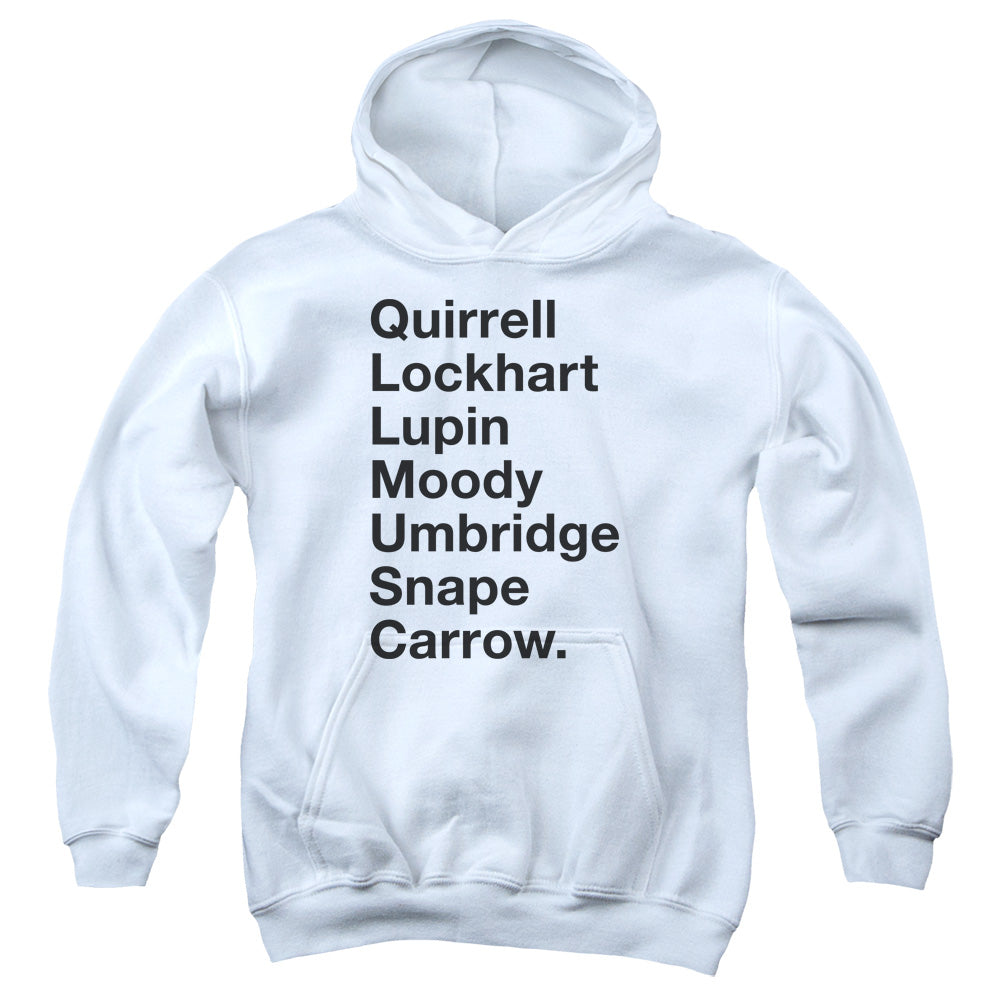 Harry Potter Professors Kids Youth Hoodie White