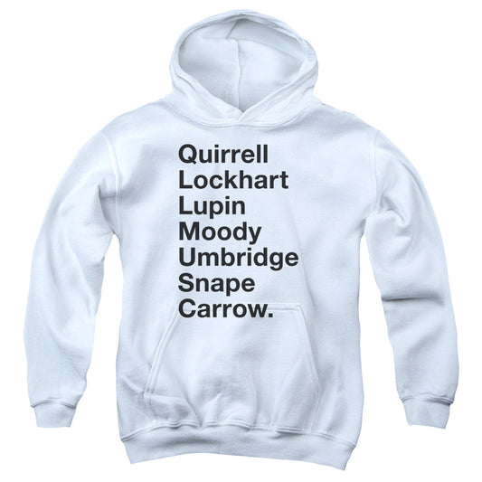 Harry Potter Professors Kids Youth Hoodie White