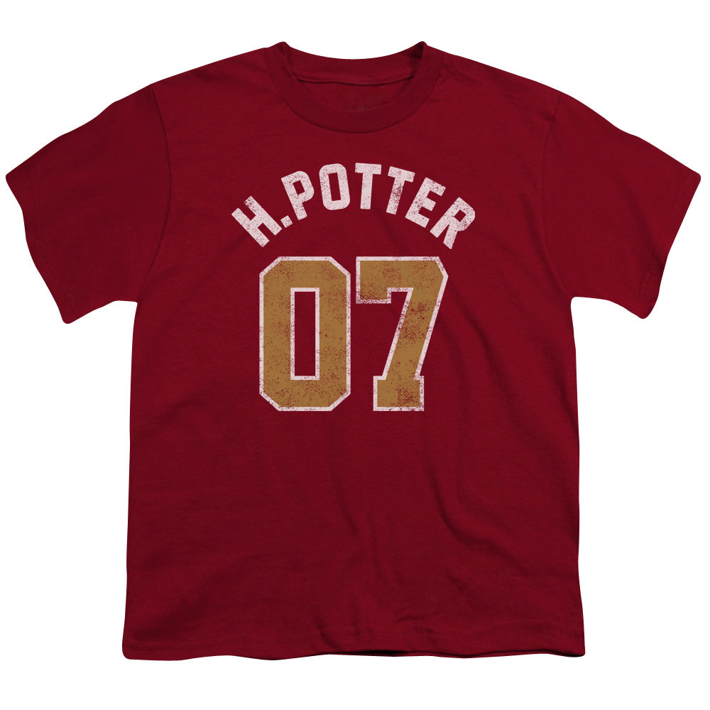 Harry Potter Potter Jersey Kids Youth T Shirt Cardinal