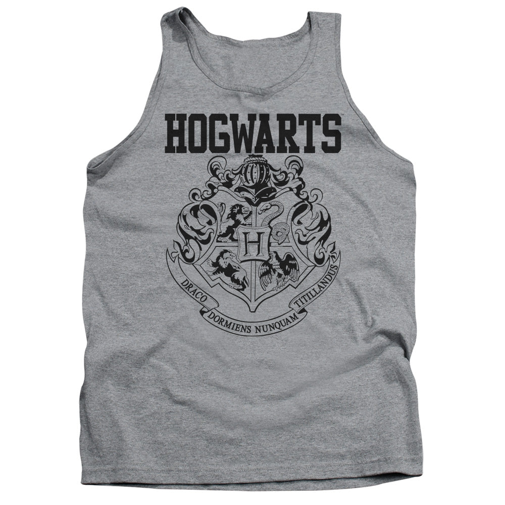 Harry Potter Hogwarts Athletic Mens Tank Top Shirt Athletic Heather