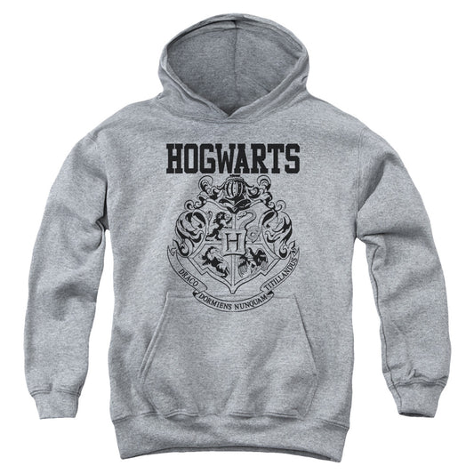 Harry Potter Hogwarts Athletic Kids Youth Hoodie Athletic Heather