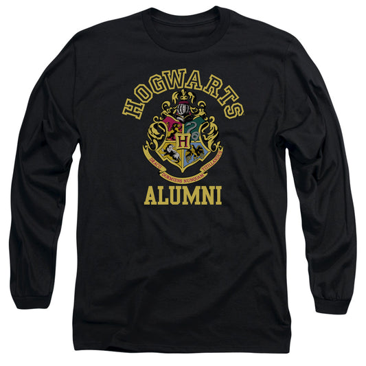Harry Potter Hogwarts Alumni Mens Long Sleeve Shirt Black
