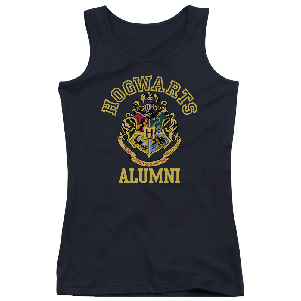 Harry Potter Hogwarts Alumni Womens Tank Top Shirt Black