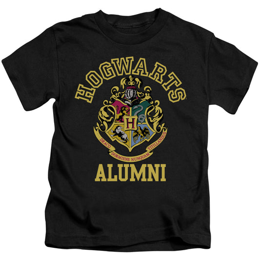 Harry Potter Hogwarts Alumni Juvenile Kids Youth T Shirt Black