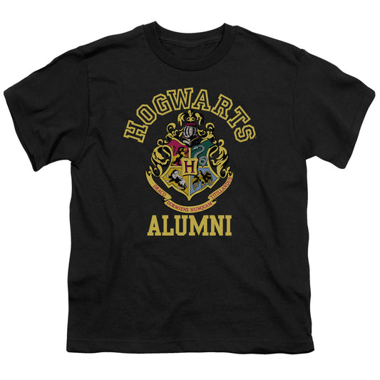Harry Potter Hogwarts Alumni Kids Youth T Shirt Black