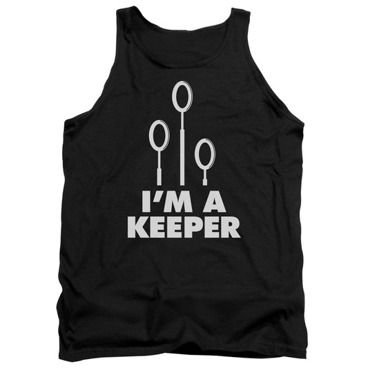 Harry Potter Keeper Mens Tank Top Shirt Black