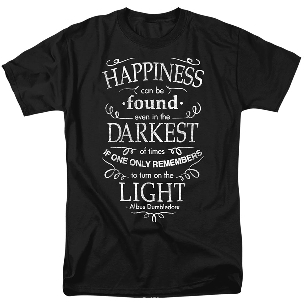 Harry Potter Happiness Mens T Shirt Black