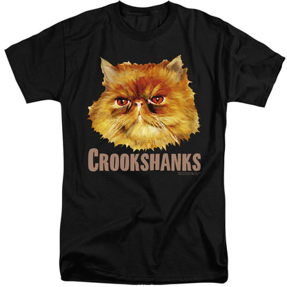 Harry Potter Crookshanks Color Mens Tall T Shirt Black Officially Licensed