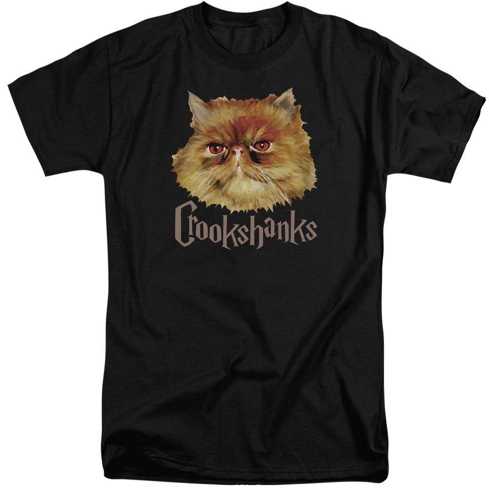 Harry Potter Crookshanks Color Mens Tall T Shirt Black
