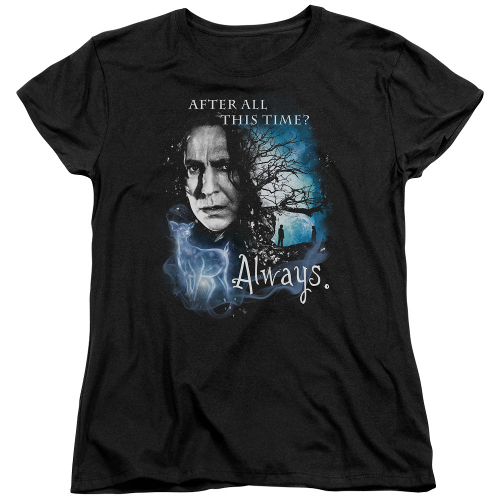 Harry Potter Always Womens T Shirt Black