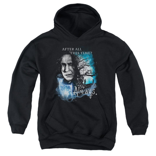 Harry Potter Always Kids Youth Hoodie Black