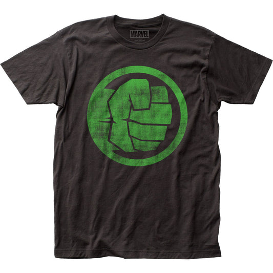 Hulk Fist Bump Mens T Shirt Black