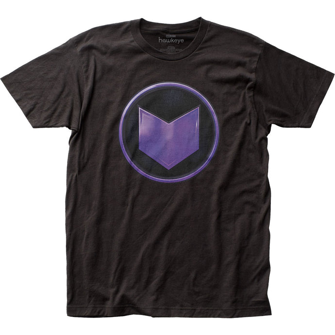 Hawkeye Emblem Mens T Shirt Black