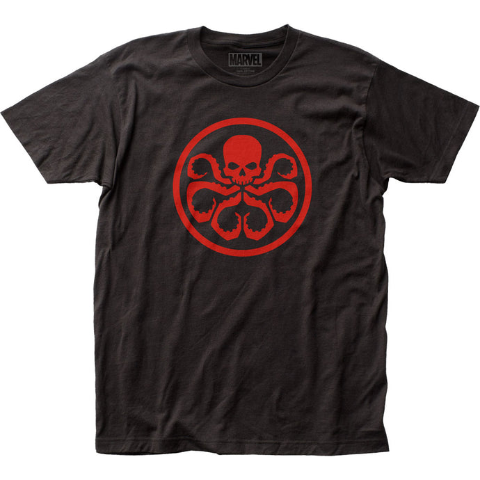 Hydra Logo Marvel Comics Mens T Shirt Black