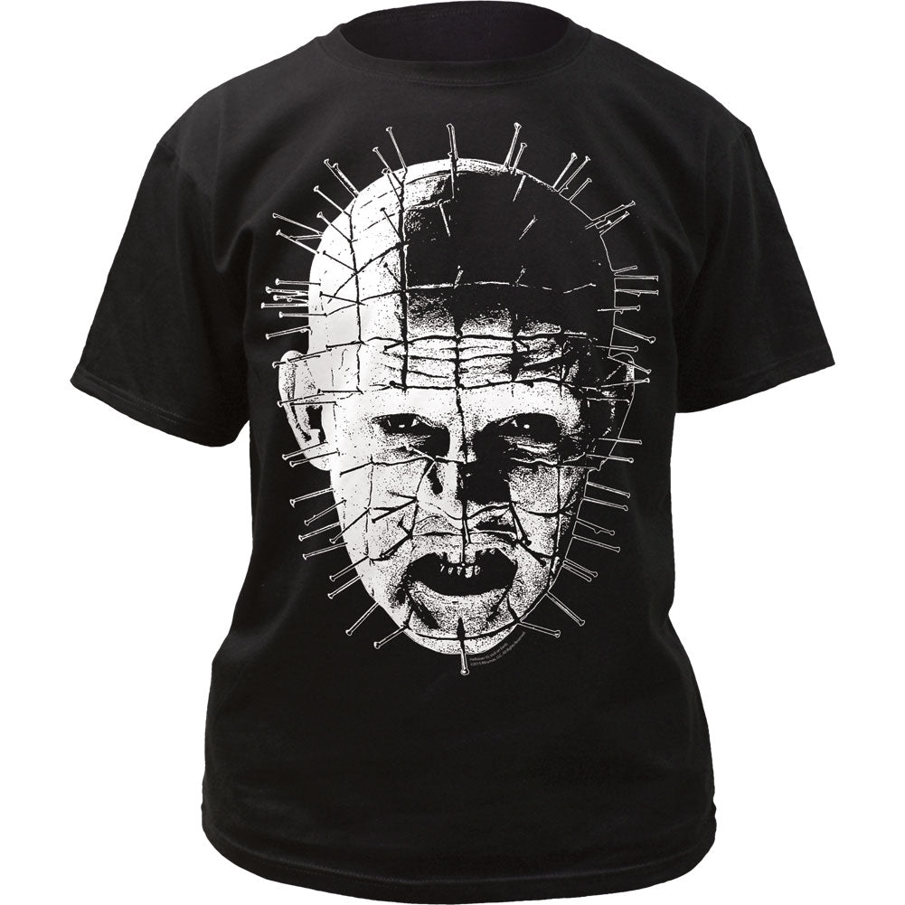 Hellraiser Distressed Pinhead Mens T Shirt Black