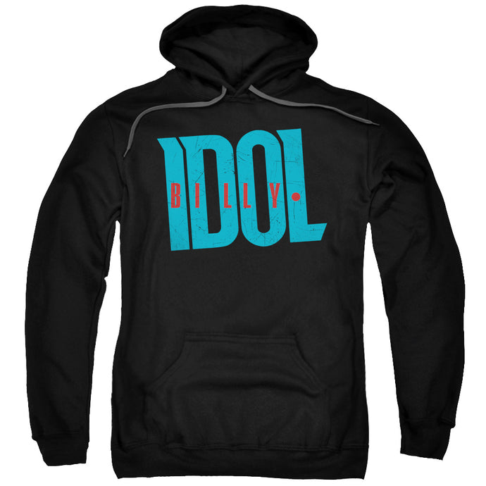 Billy Idol Logo Mens Hoodie Black
