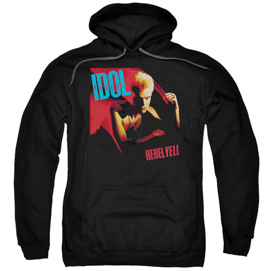 Billy Idol Rebel Yell Mens Hoodie Black