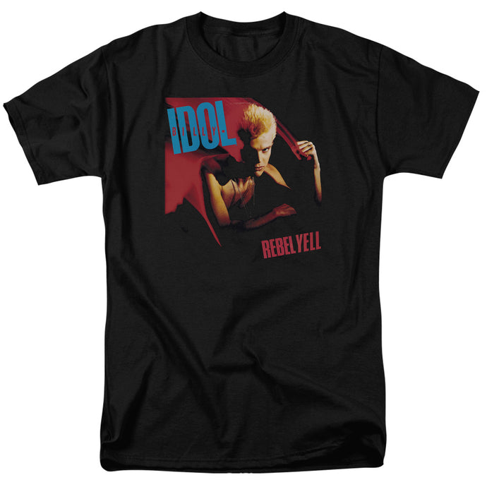 Billy Idol Rebel Yell Mens T Shirt Black