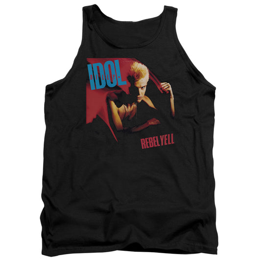 Billy Idol Rebel Yell Mens Tank Top Shirt Black