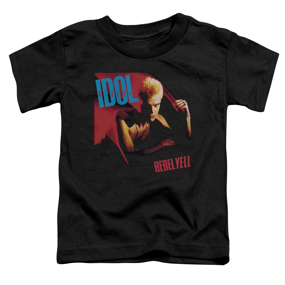 Billy Idol Rebel Yell Toddler Kids Youth T Shirt Black