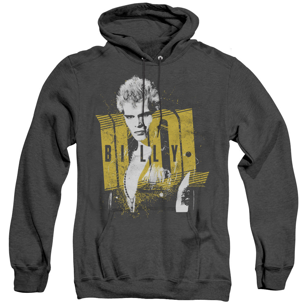 Billy Idol Brash Heather Mens Hoodie Black