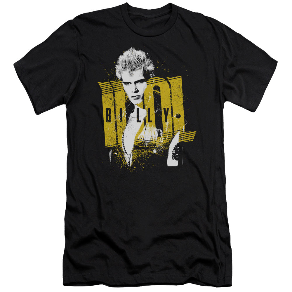 Billy Idol Brash Slim Fit Mens T Shirt Black