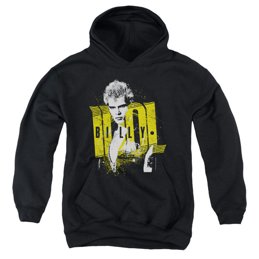 Billy Idol Brash Kids Youth Hoodie Black