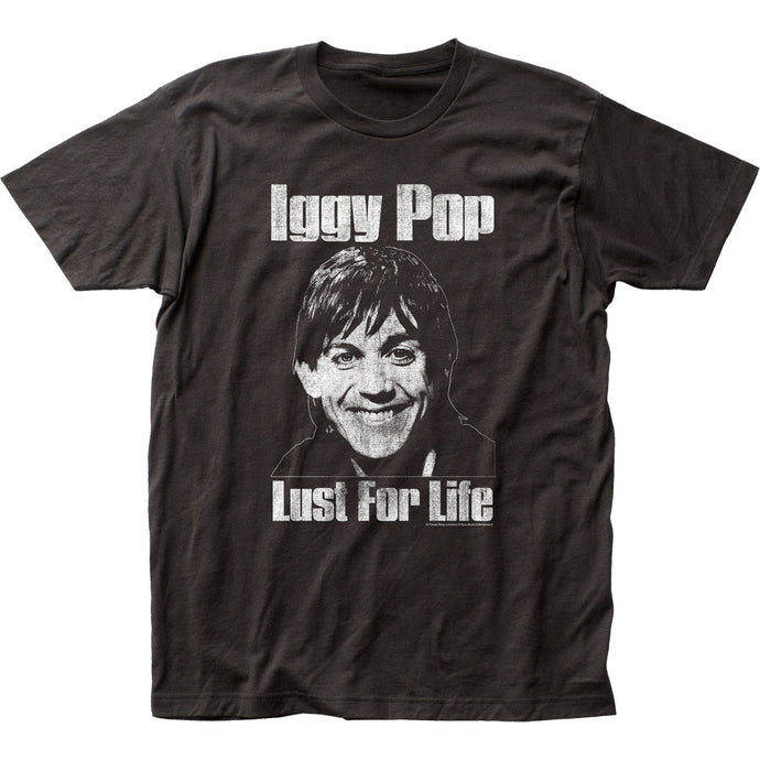 Iggy Pop Lust for Life Mens T Shirt Black