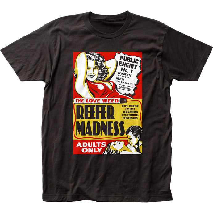 Reefer Madness Mens T Shirt Black