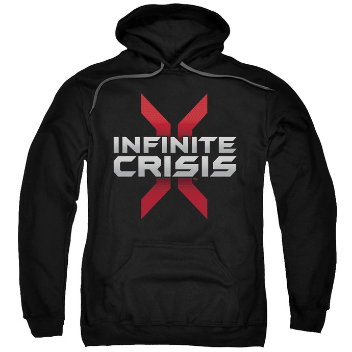 Infinite Crisis Logo Mens Hoodie Black